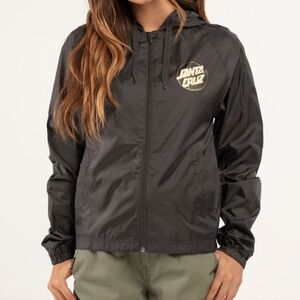 Santa Cruz Skateboards  Hooded Wind Breaker EUC